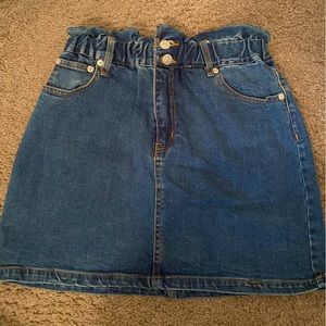 Jean skirt
